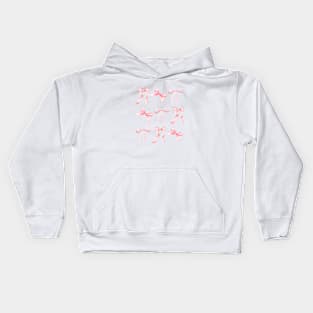 Pink Bows Kids Hoodie